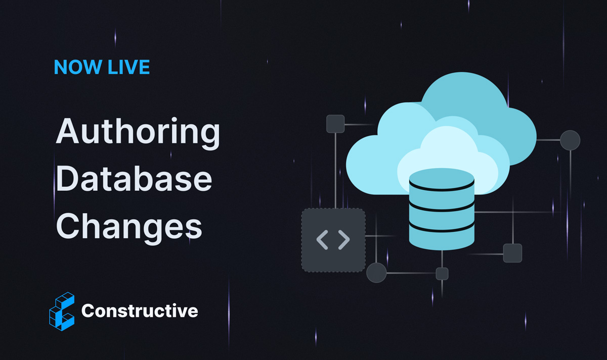 Adding Your First Database Change